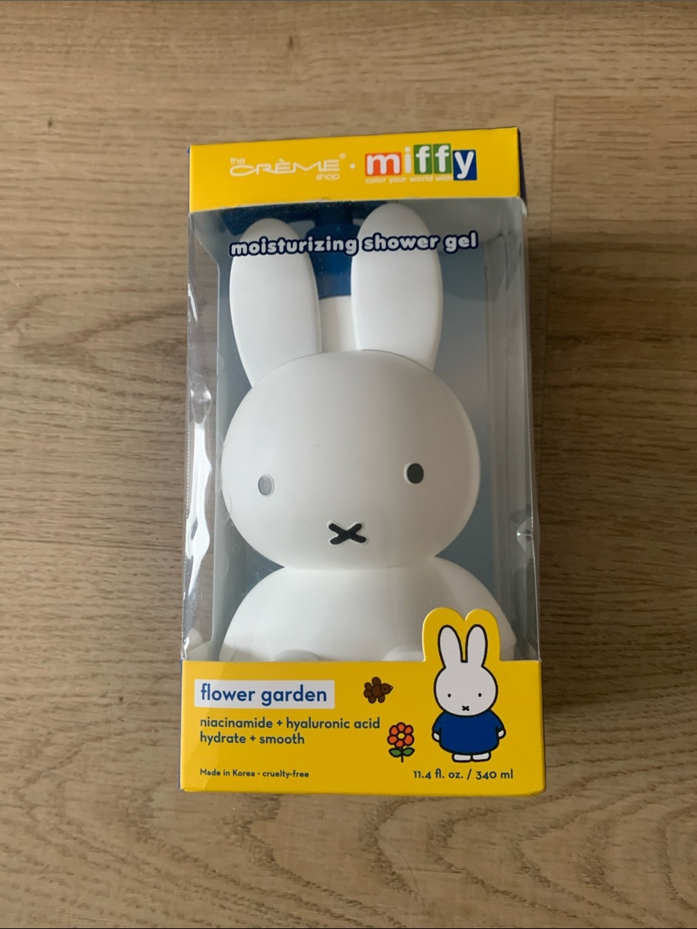 NWT The Creme Shop miffy Moisturizing Shower Gel - White